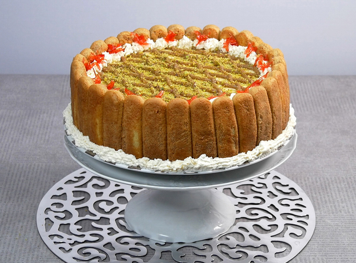 Dates and Ashta Charlotte recipe - Gastone Lago