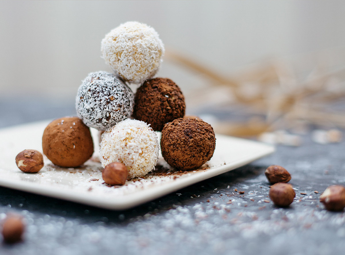 Chocolate lady fingers truffles recipe - Gastone Lago